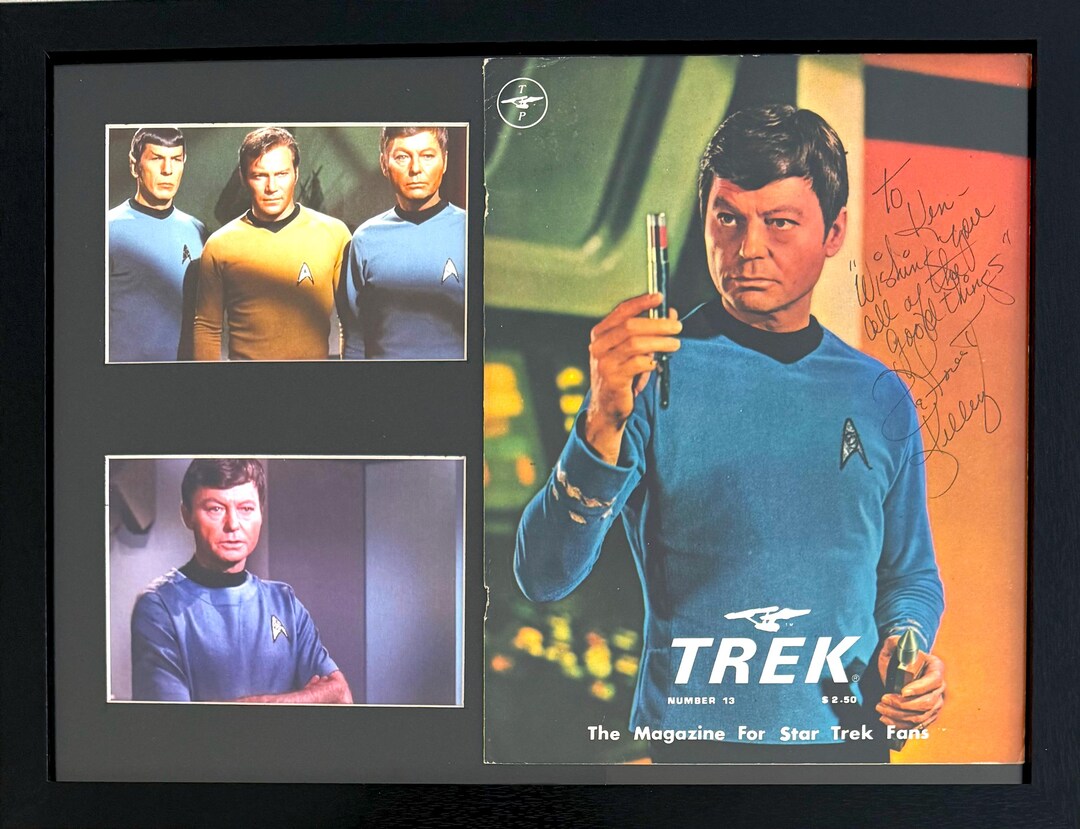 Deforest Kelley Doctor 'bones' Mccoy, Star Trek the Original Series ...