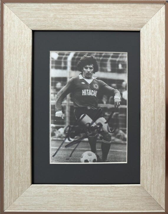 ケビンキーガン直筆サイン入りフォト レジェンド ケビン・キーガン