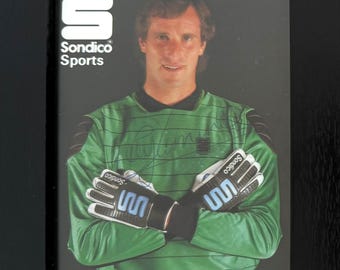 Ray Clemence - Liverpool, Tottenham Legend - Framed and 100% Genuine Hand Signed 15cm x 10cm Photocard With Certificate of Authenticity COA