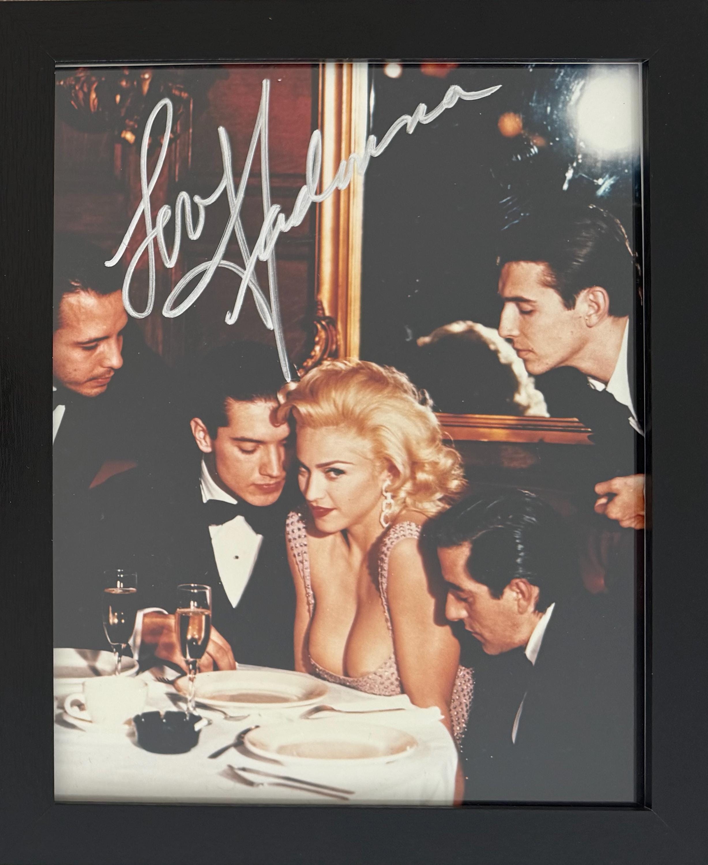Signed Madonna Photo - Etsy