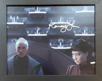 Kamay Lau (Sei Taria) Star Wars Hand Signed Photo Presentation, Framed (12 x 10 inch), With AFTAL COA, Certificate of Authenticity.