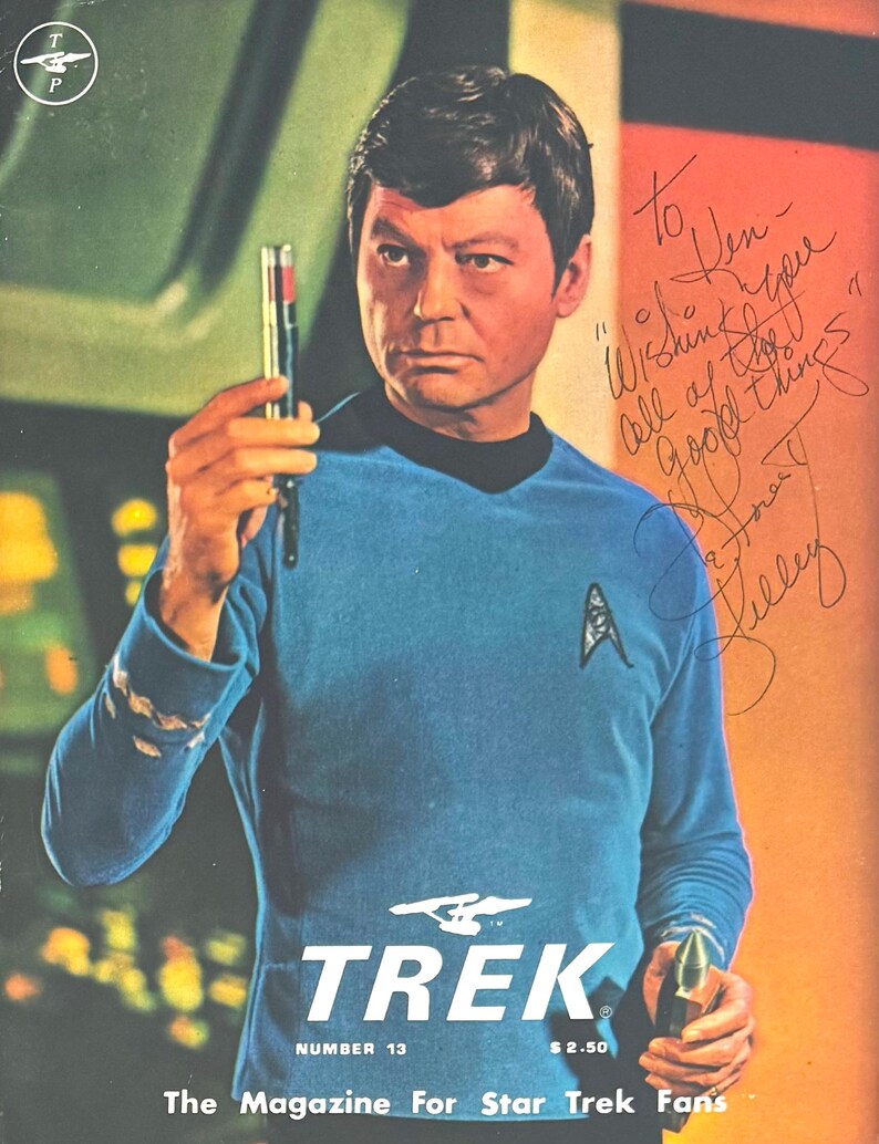 Deforest Kelley Doctor 'bones' Mccoy, Star Trek the Original Series ...