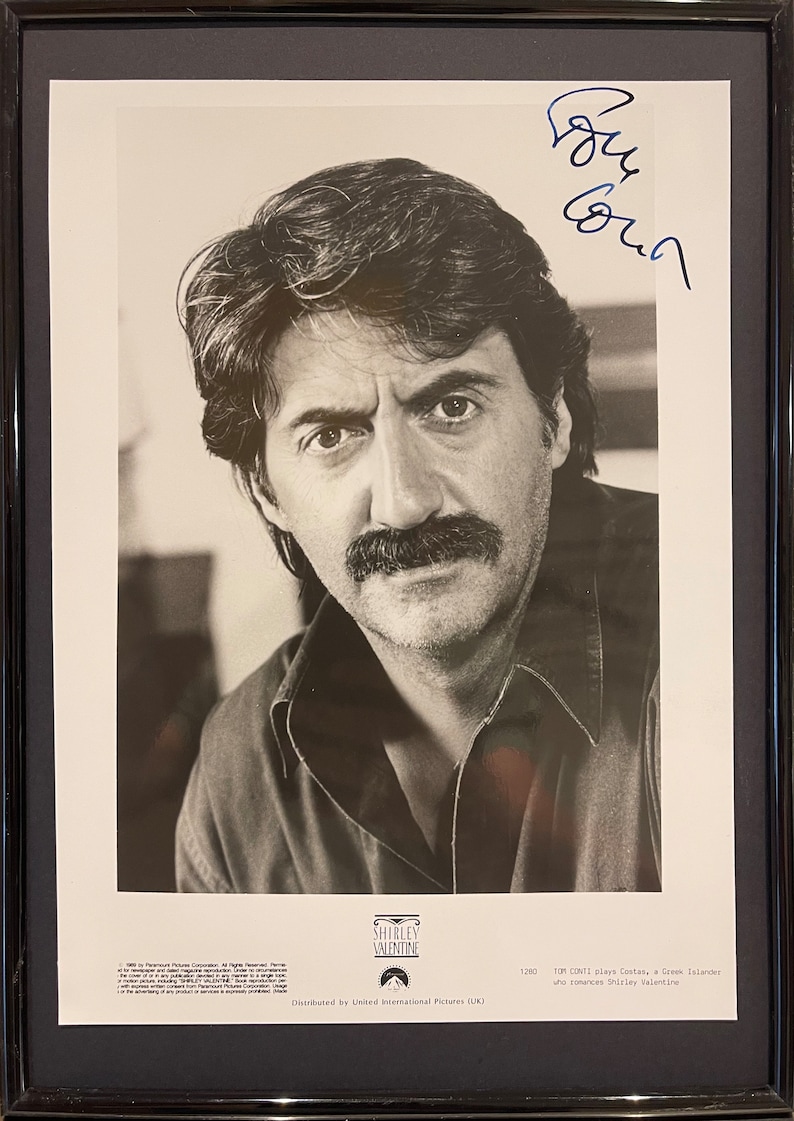 Tom Conti - Famous Actor - 100% Stunning Guaranteed Hand Signed Photo ...