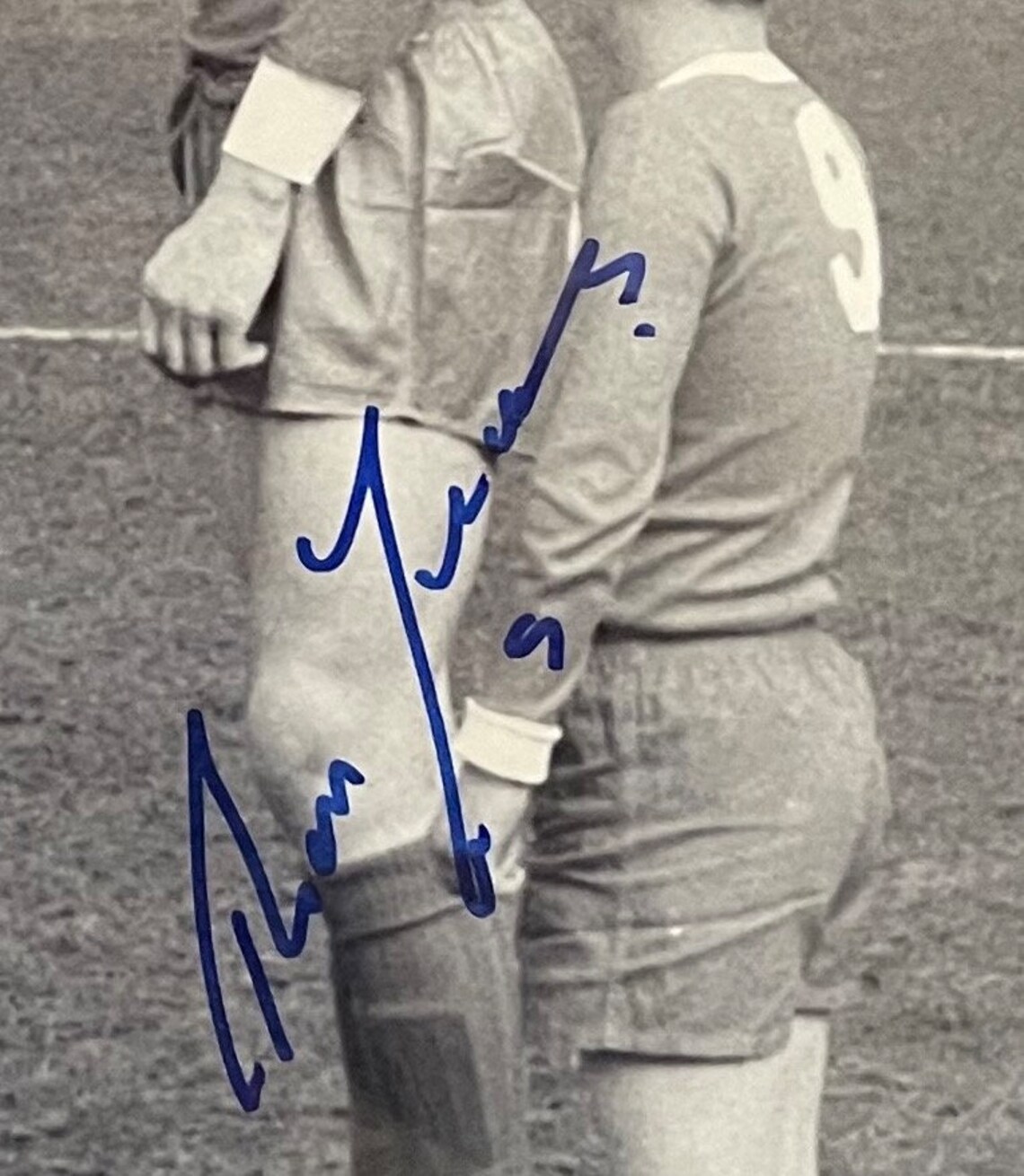 Ron Yeats Liverpool FC Legend Hand Signed Oak Framed Photo 16' X 12 ...