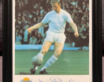 Jack Charlton Stunning Framed (12’ inch x 9' inch), Guaranteed Hand Signed By The Leeds, England Legend - 'Autograph Series' Photo With COA