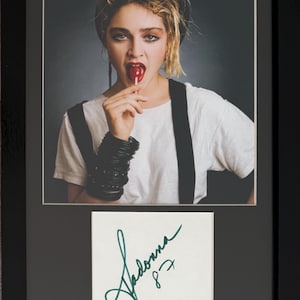 Autograph Madonna - Etsy