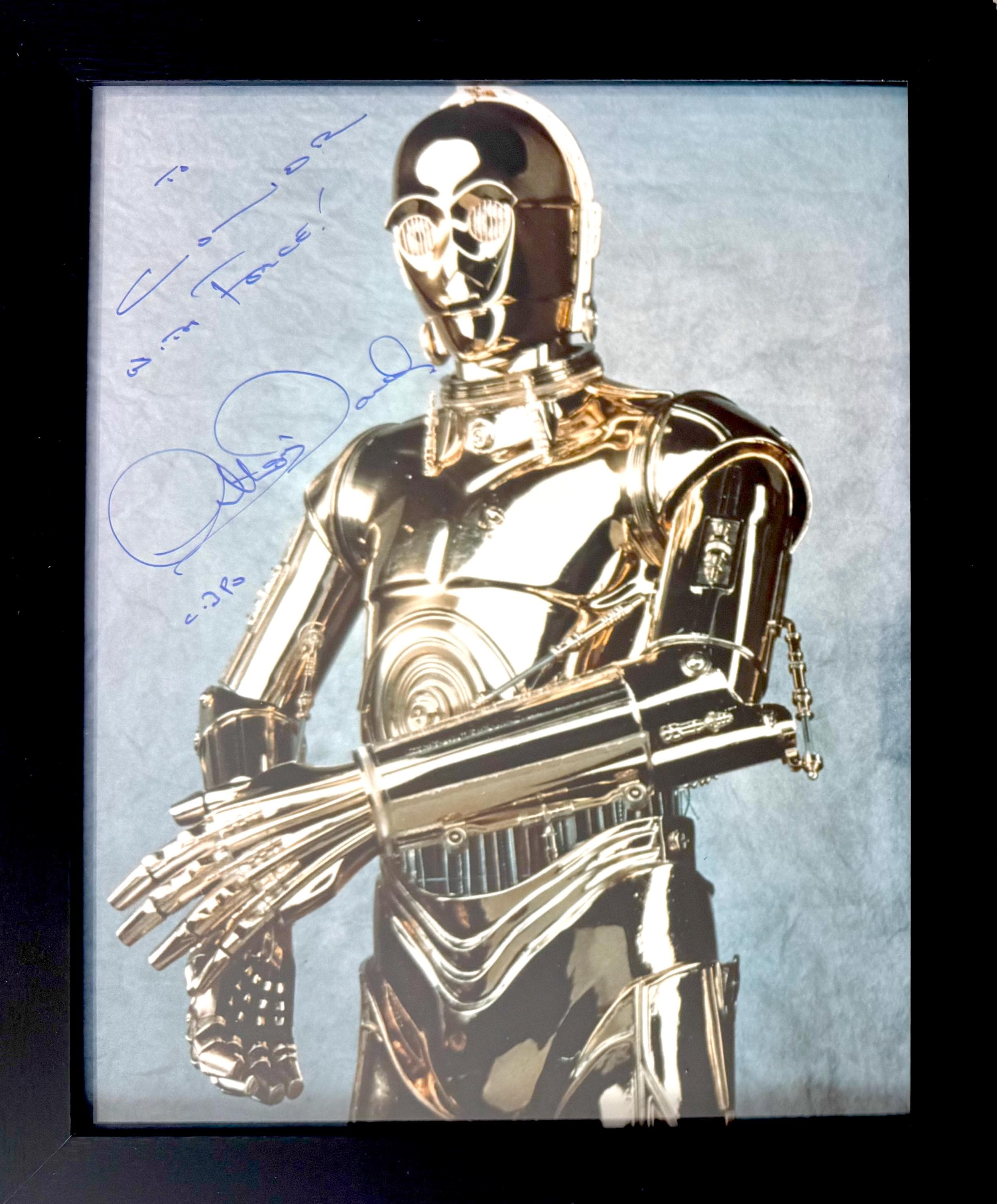 C 3po Autograph - Etsy