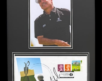 Fred Couples, Golf Legend, A Guaranteed Hand Signed Original 'The Open' 2005 First Day Cover (FDC), Professionally Framed 40cm x 30cm, & COA