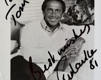 Paul Anka, Actor, Singer, Songwriter, 100% Guaranteed Stunning Hand Signed Photo - & COA - Certificate of Authenticity. 25cm x 20cm.
