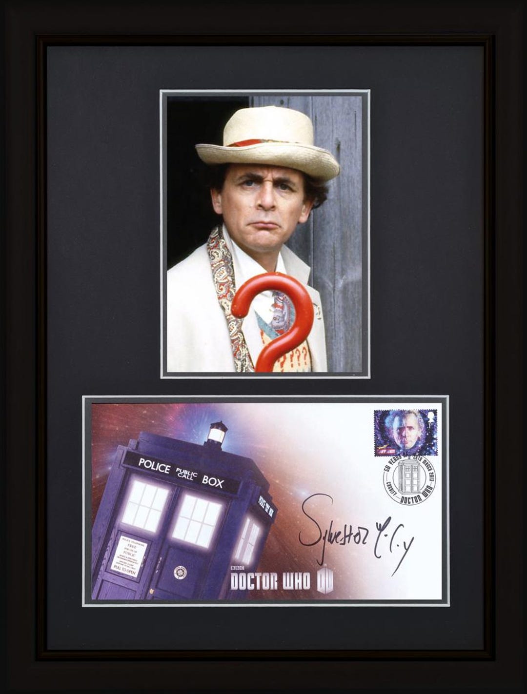 Doctor Who, Sylvester Mccoy, Stunning Hand Signed Doctor Who Original ...