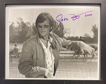 Peter Fonda, Guaranteed Hand Signed 'Easy Rider', 10' inch x 8' inch Framed Photo With Certificate Of Authenticity (COA)