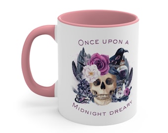 Nevermore Mug: Gothic Edgar Allan Poe Raven Quote