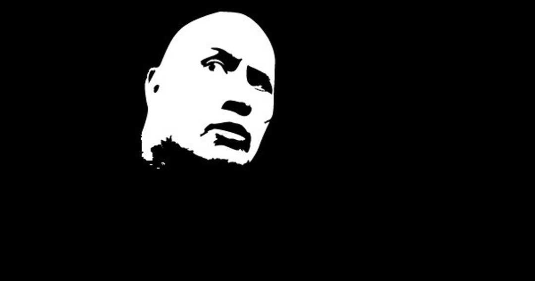 Dwayne Johnson the Rock Svg WWE Superstar Dwayne Johnson Template