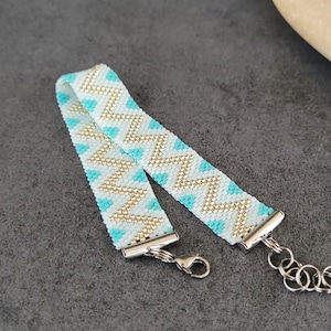 White bracelet, Bracelet, beaded bracelet, summer bracelet, white beaded jewelry