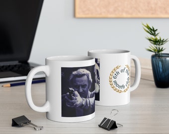6th of the Month club, Ceramic Coffee Cup, tea mug, retirement mug, present, police retiree, unique trend setter, 30 year special