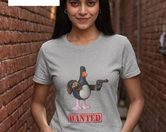 Feathers McGraw T-Shirt: Wallace and Gromit Villain Graphic Tee