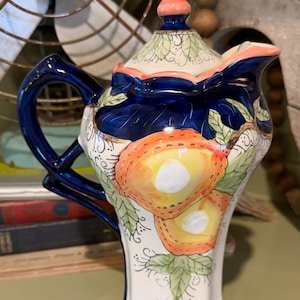 Hand Painted Coffe/Chocolate Pot