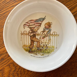 Vintage Holly Hobbie American Greetings Two Bowls and a Mug