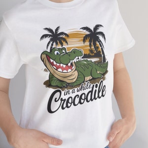 Sarcastic T Shirt, Later Gator, See Ya Later, Nice Guy Gifts, Rude Shirts Men,  Funny Shirts, Pun Shirts, Alligator Shirts. Crocodile Shirts