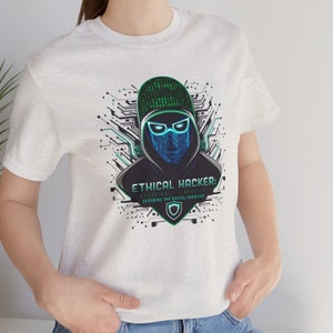 Ethical Hacker Shirt. Cyber Security Shirt. Hacker Shirt. Network Shirt. Cyber Security Gift. Hacking Shirt Hacker Gift Hacking Gift