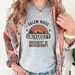 Witchy Halloween Shirt, Salem Witch Shirt, Salem Witch University t-shirts, Salem Massachusetts Shirt, Halloween Shirt, Halloween Tee