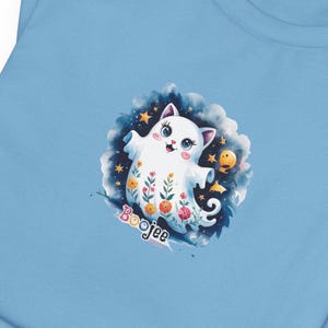 Ghost Cat Halloween Shirt, Ghost Cat T-Shirt, Funny Ghost Cat Tee, Cute Halloween Shirt, Funny Halloween Cat Lover Shirt, Spooky Cat Shirt