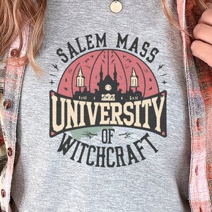 Witchy Halloween Shirt, Salem Witch Shirt, Salem Witch University t-shirts, Salem Massachusetts Shirt, Halloween Shirt, Halloween Tee