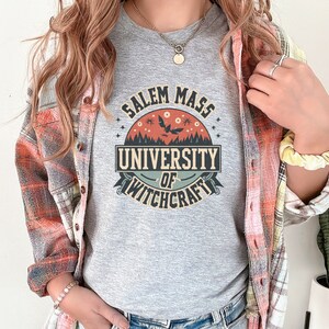 Witchy Halloween Shirt, Salem Witch Shirt, Salem Witch University t-shirts, Salem Massachusetts Shirt, Halloween Shirt, Halloween Tee