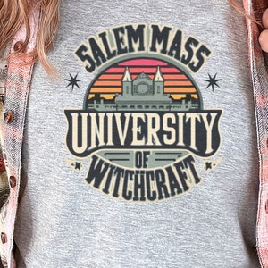 Witchy Halloween Shirt, Salem Witch Shirt, Salem Witch University t-shirts, Salem Massachusetts Shirt, Halloween Shirt, Halloween Tee