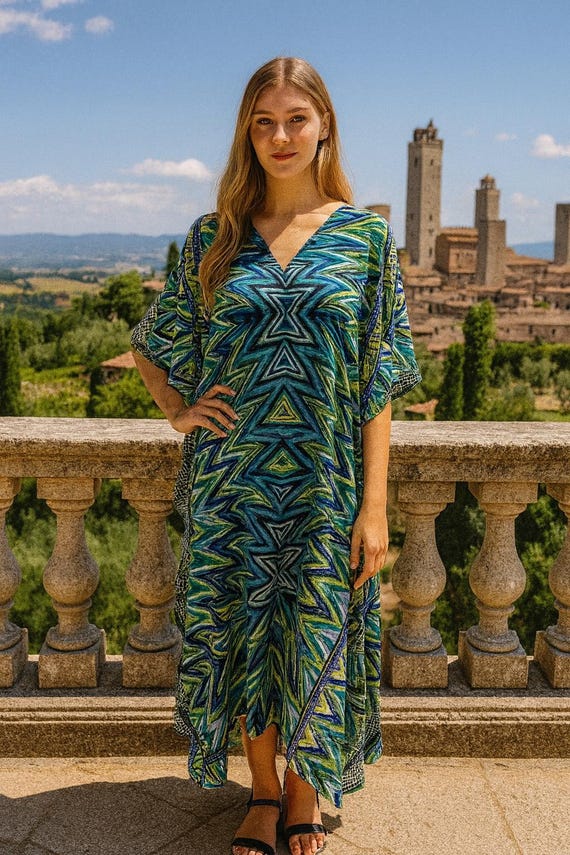 Women's House Dress Plus Size Soft Polyester Silk Long Nightgown - Etsy