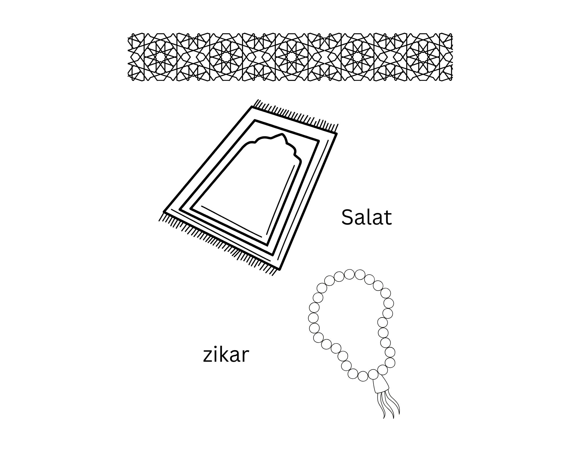 16 Islamic Colouring Pages for Kids Printable File Easy - Etsy