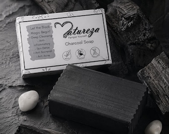 Activated Charcoal Soap bar for deep cleansing