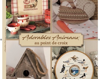 Adorable cross stitch animals