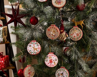 Christmas Balls + Cross Stitch Creation 109