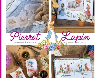 Pierrot-Lapin "Beatrix Potter" cross stitch_3