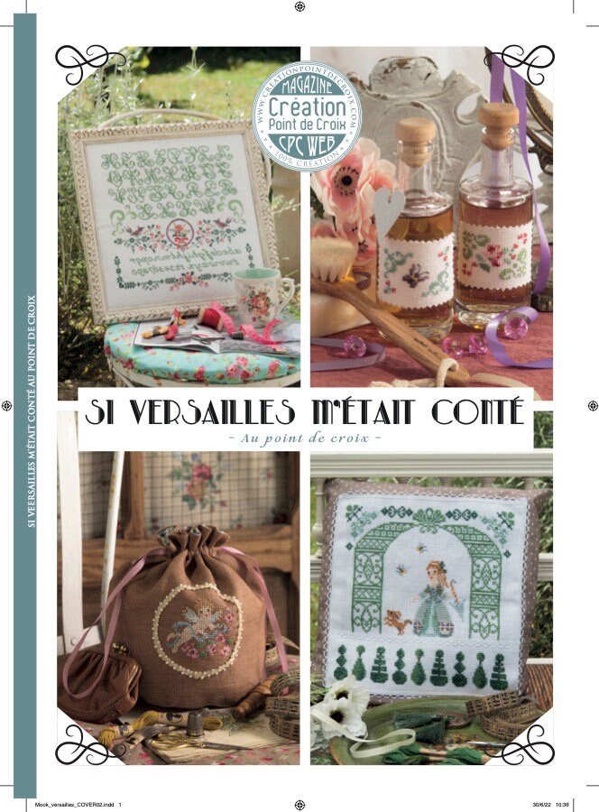 If Versailles were my county in cross stitch