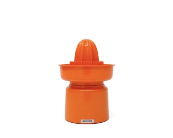 1960s Philips 2202 Citrus Juicer / Vintage Kitchen Juicer / Orange Juice Maker 60s / Retro Kitchen Decor, Drink & Barware