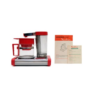 Vintage 1976 Moulinex 4004 Filter Coffee Maker / MOULINEX 1970s Coffee Machine / Vintage German Filter Coffee Maker