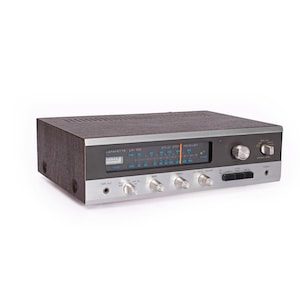Lafayette LR-100 Am/Fm Stereo Recevier / Made in USA. / Vintage Radio Stereo Receiver 1970s / Retro Home Audio System, Amp Audio Equipment