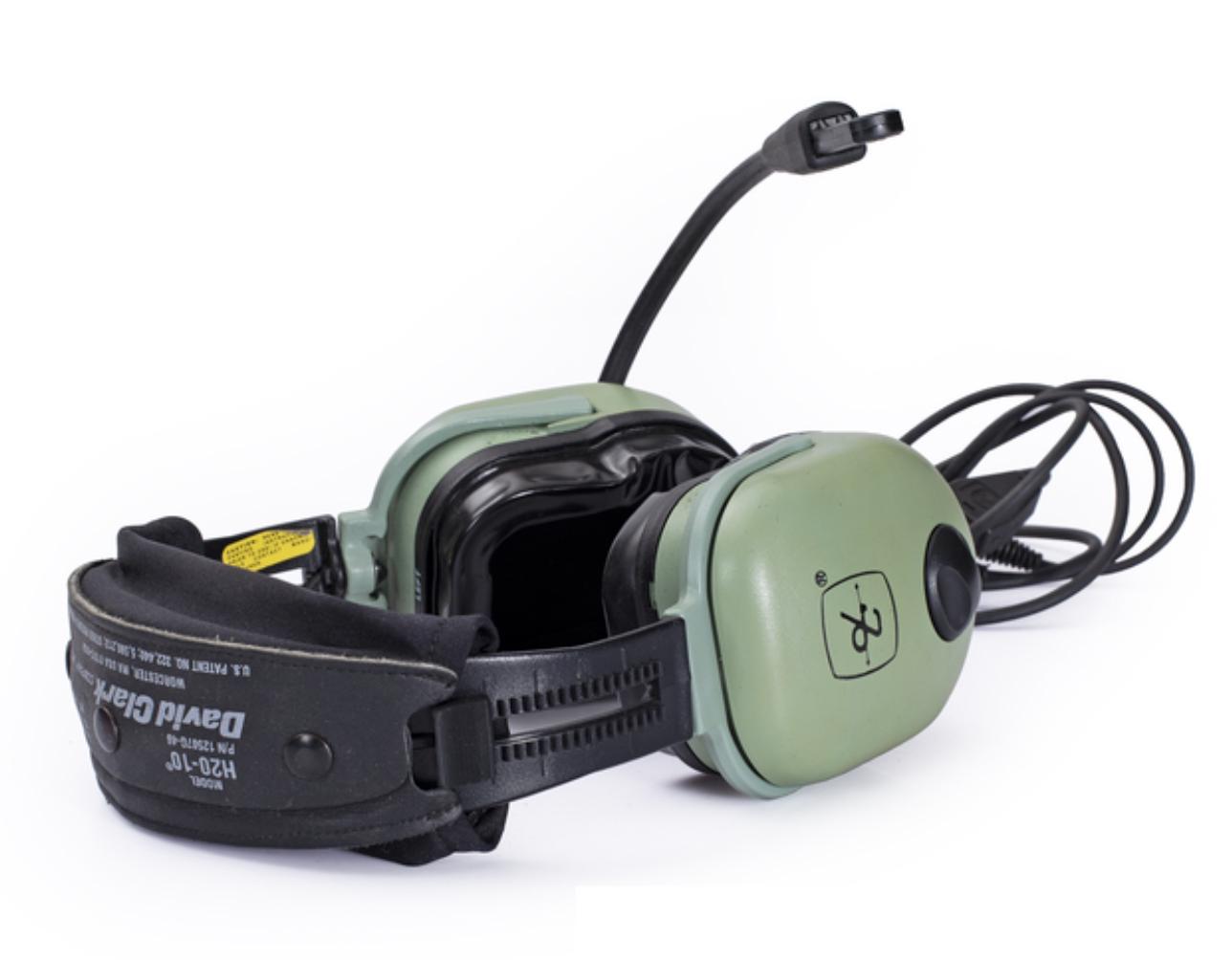 David Clark H20-10 パイロットヘッドセット | 米国製 航空用ヘッド