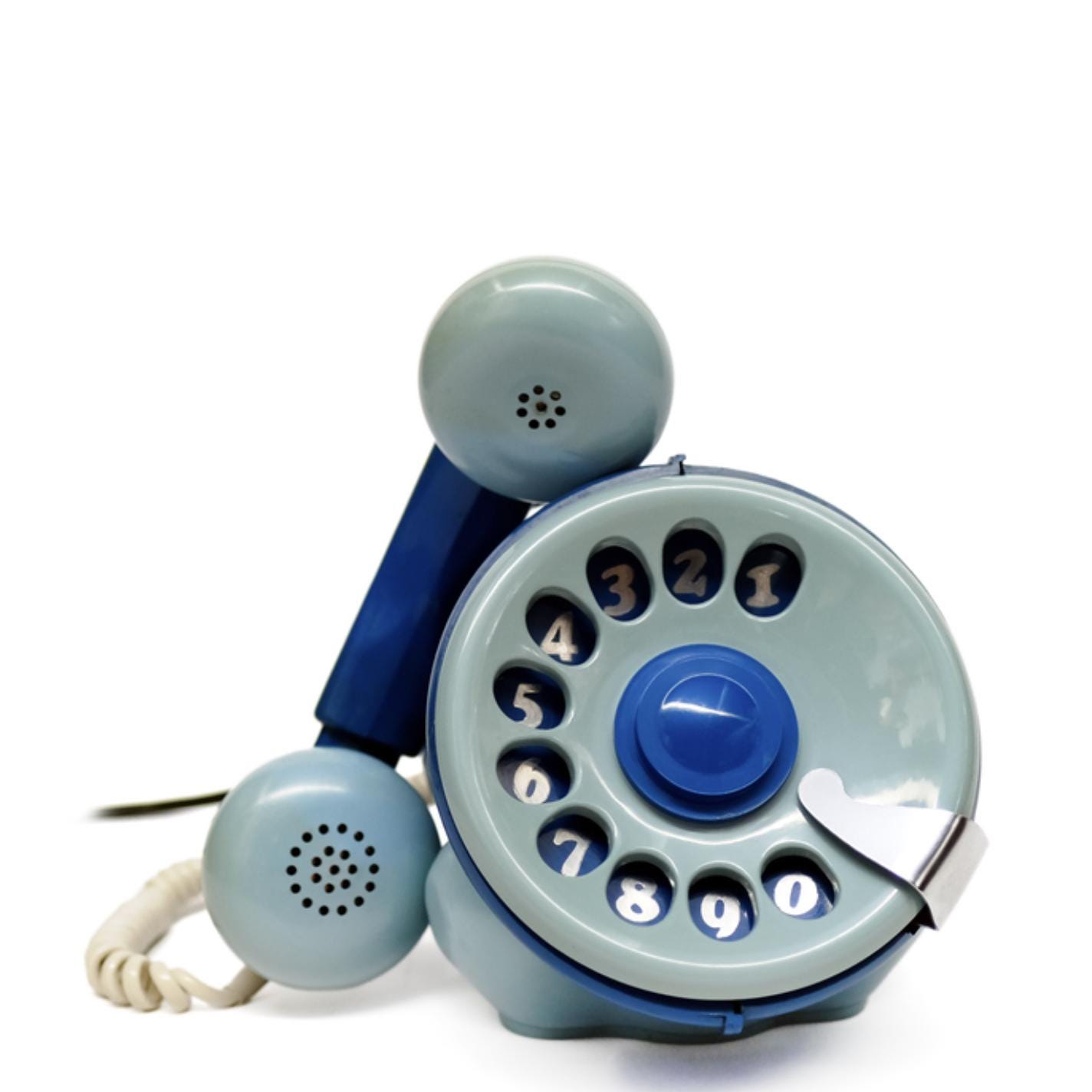 Vintage 1969 Bobo Telcer Phone / Italian Retro Telephone by Sergio