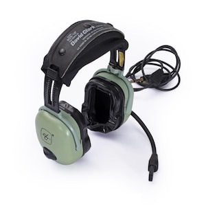 David Clark H20-10 Pilot Headset | Made in USA Aviation Headset with Mic