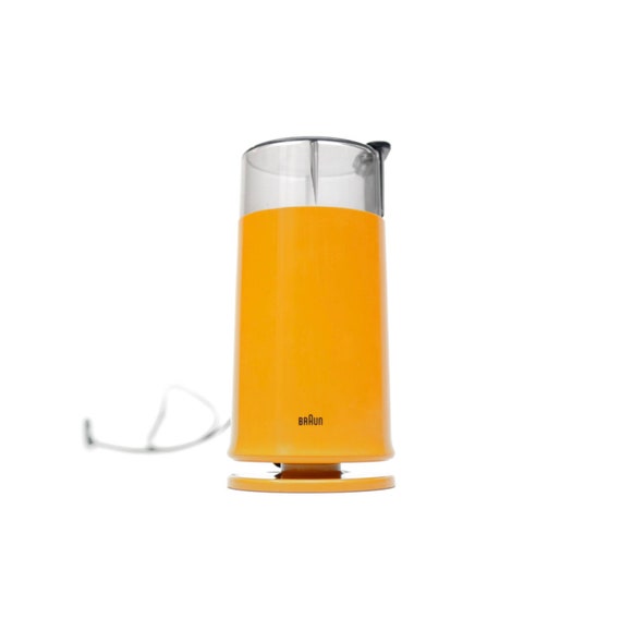 Vintage 1970s Braun Ksm2 / GERMAN BRAUN Orange Coffee