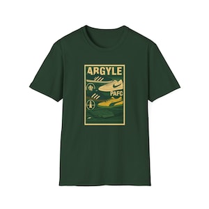 Plymouth Argyle Terrace Trainer Football Fan T-Shirt, Soccer Tee, Sports Apparel, Terrace Wear Top, Fan Gear