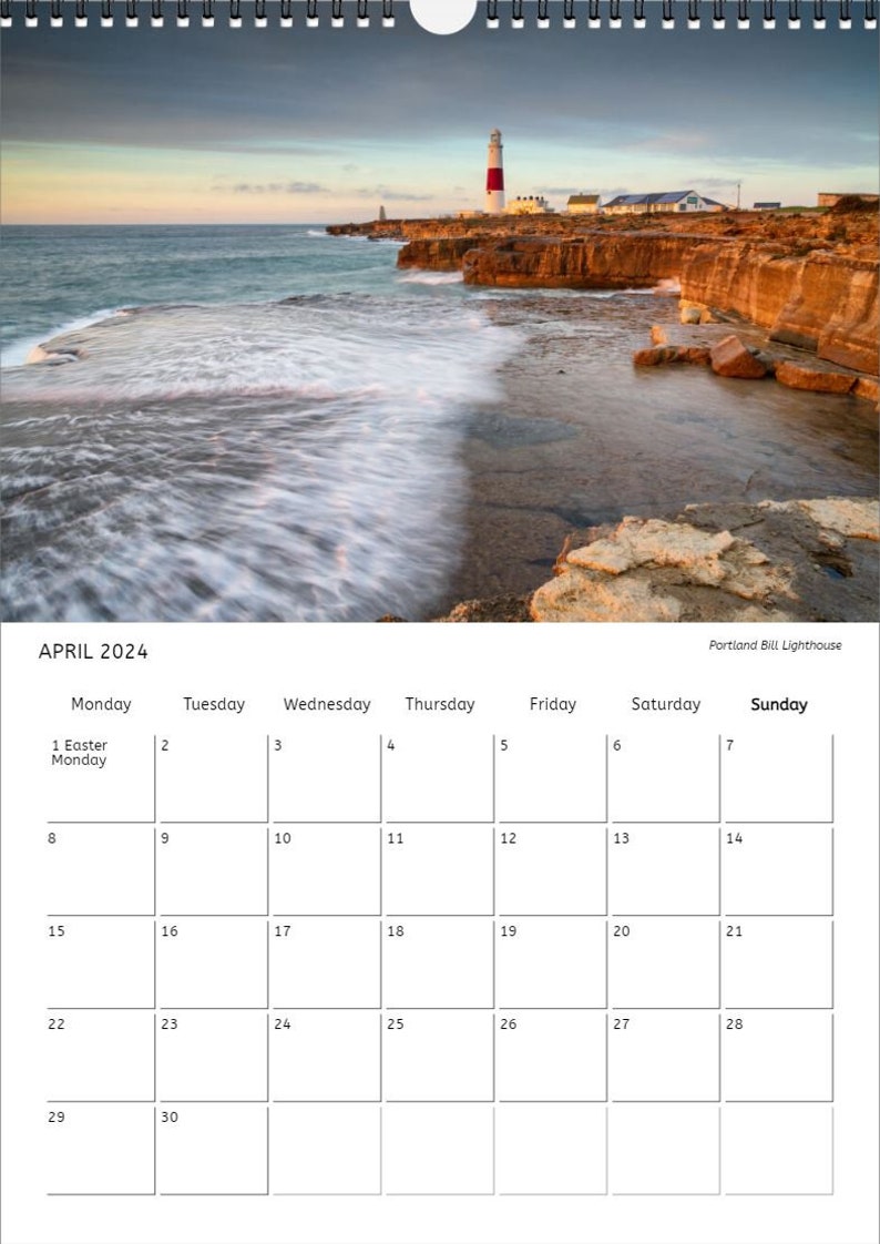 Dorset 2024 Calendar A4 - Etsy