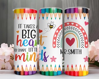 Diseño PNG para sublimación sin costuras de una funda para vaso de profesor, ideal para agradecer a los profesores. Funda delgada para vaso de 20 oz, diseño PNG para vaso con el lema "Vida de profesor". Descarga gratuita.