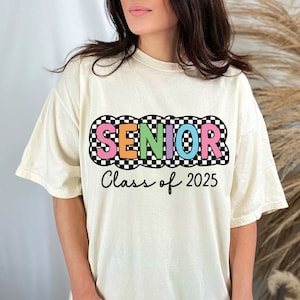 Senior 2025 PNG, Retro Graduation PNG, Sublimation Design, Digital Download Png, Class of 2025 png, High school Senior Shirt Design