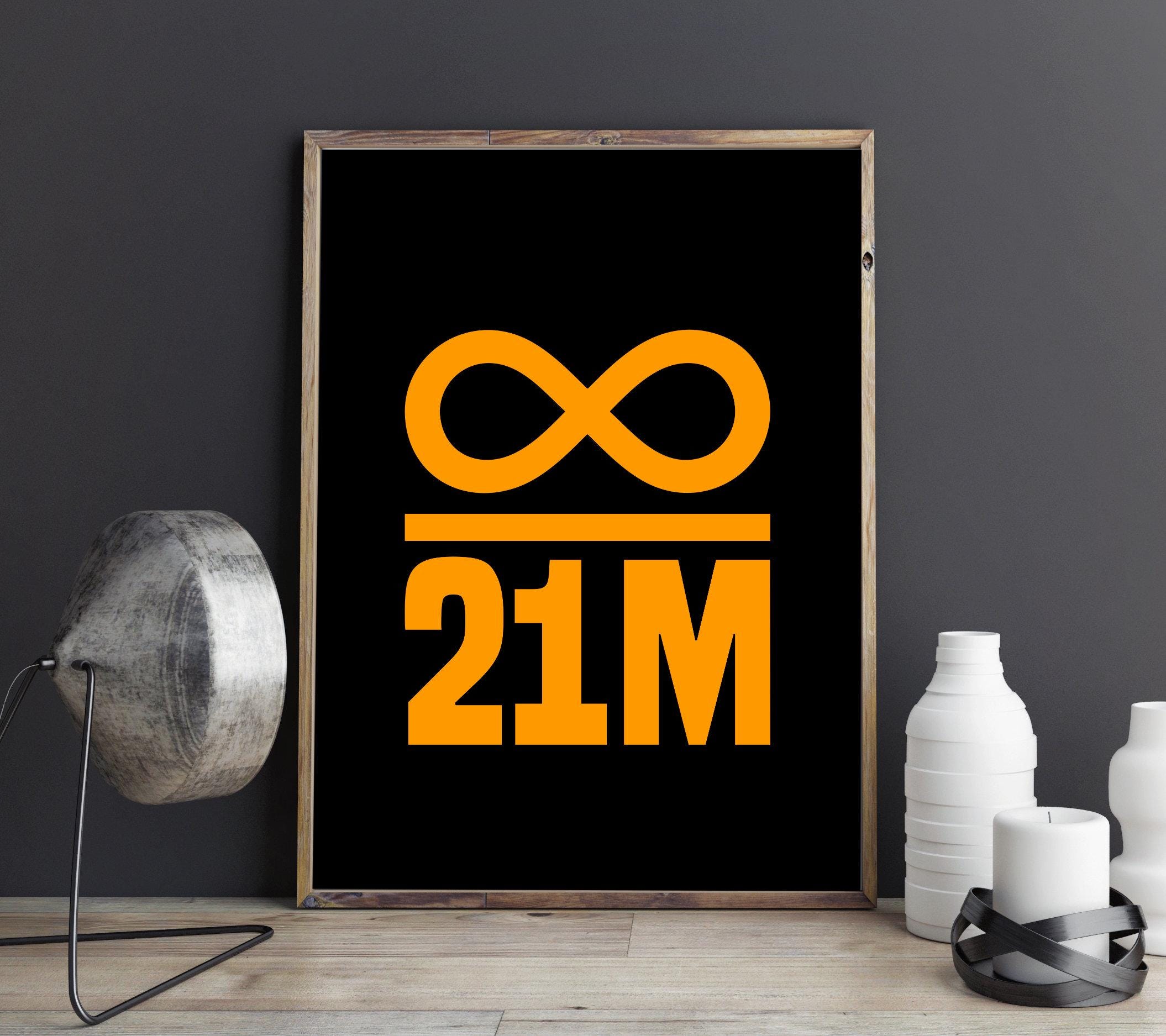 Bitcoin 21 Million - Etsy