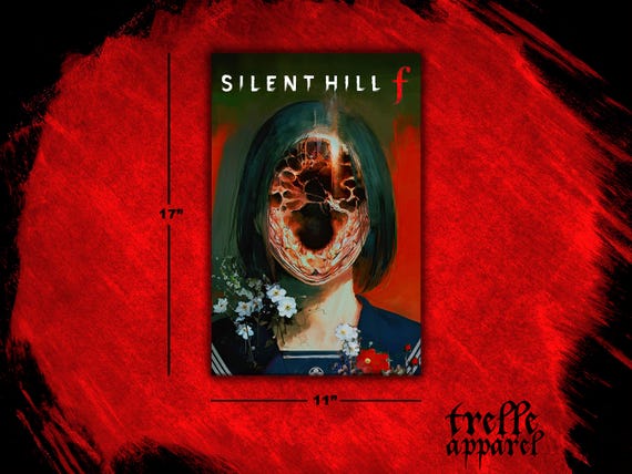 Silent Hill F - 11x17 Poster Print, Video Game Merch, Alternative