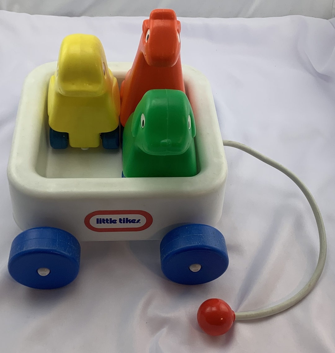 Little Tikes Animal Pals Wagon and Friends Great Condition Etsy